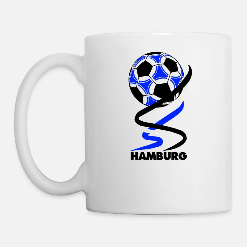 Football - Hambourg - Mug blanc - blanc