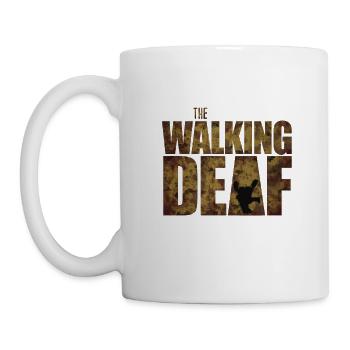 The Walking Deaf - Tasse - Weiß - Links