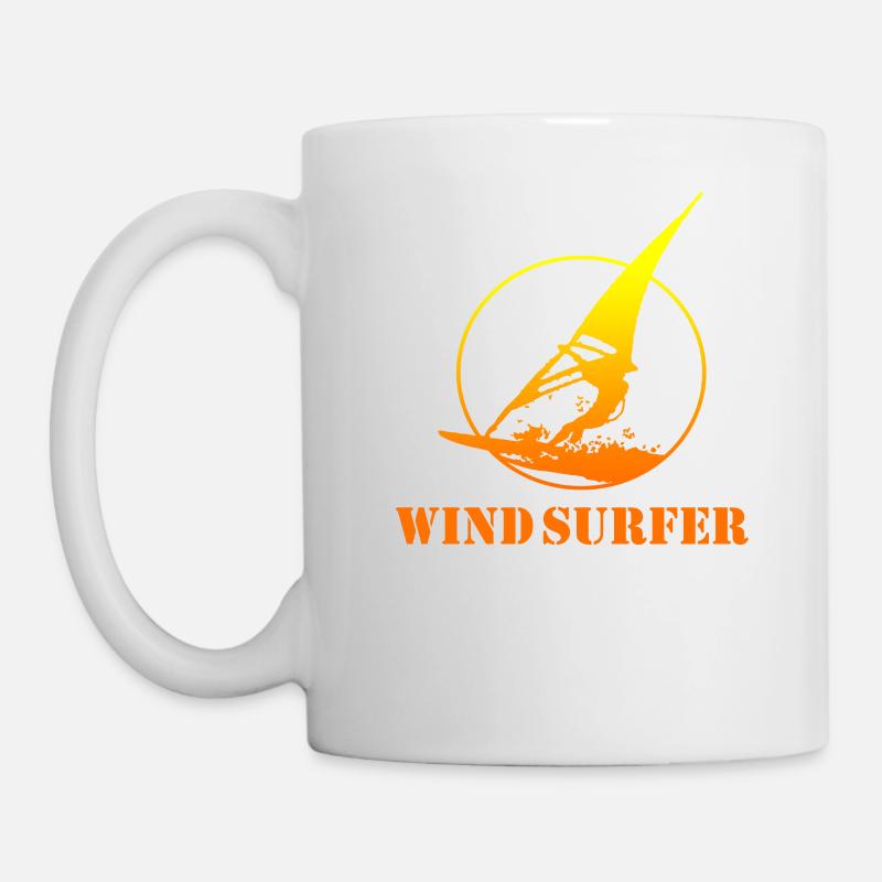 Windsurfer - Tasse - Weiß