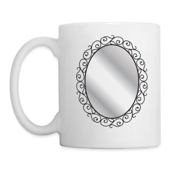 Mirror - Mug - white - Left