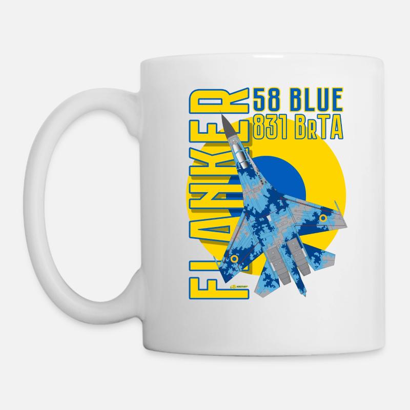 FLANKER UKRAINE - AS2010 - Mug - white