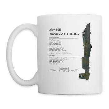 A-10 WARTHOG - AS2012 - Tasse - Weiß - Links