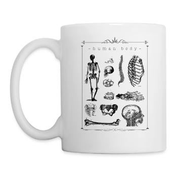 medical study - Tasse - Weiß - Links