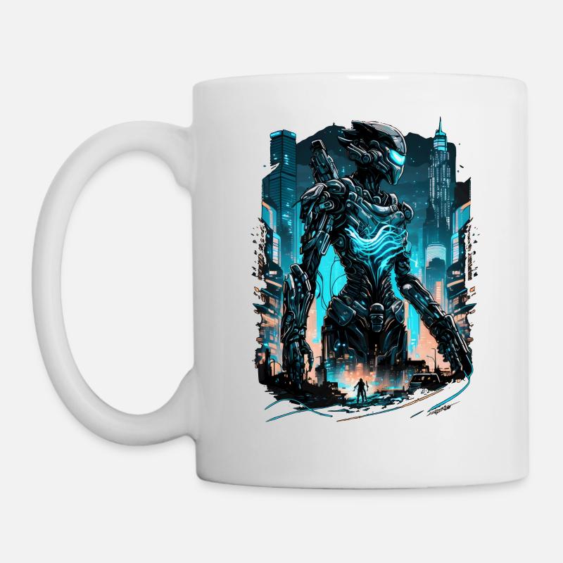 Zocker Science Fiction Fantasy Gamer Geschenkidee - Tasse - Weiß