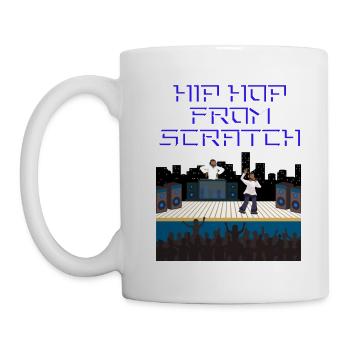 Hip Hop from Scratch | Rap, Old School, DJ - Mug - white - Left