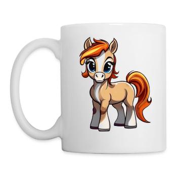 Cute little pony - Mug - white - Left
