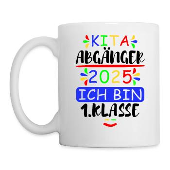 Kita Abgänger 2025 - Tasse - Weiß - Links