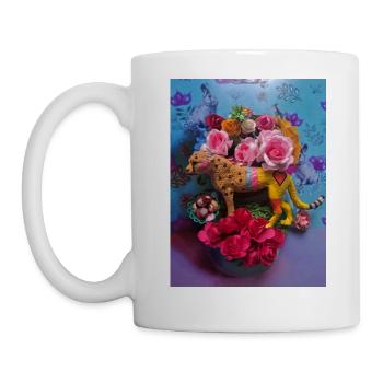 Cheetah Birthday Party - Mug - white - Left