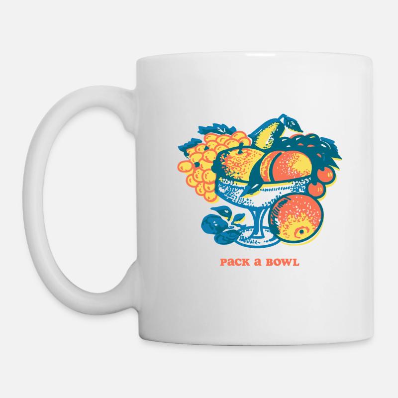 Pack A Bowl T-Shirt - Mug blanc - blanc