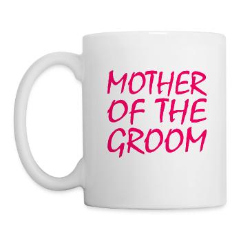 Mother of the groom - Mug - white - Left