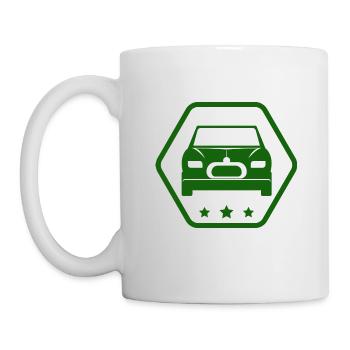 Car - Bus - Oldtimer - Nostalgic - Mug - white - Left