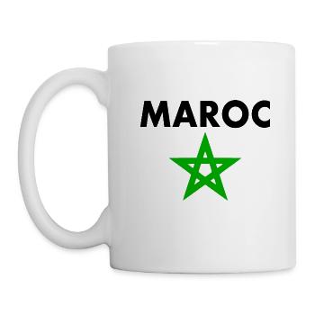 Marokko - Tasse - Weiß - Links