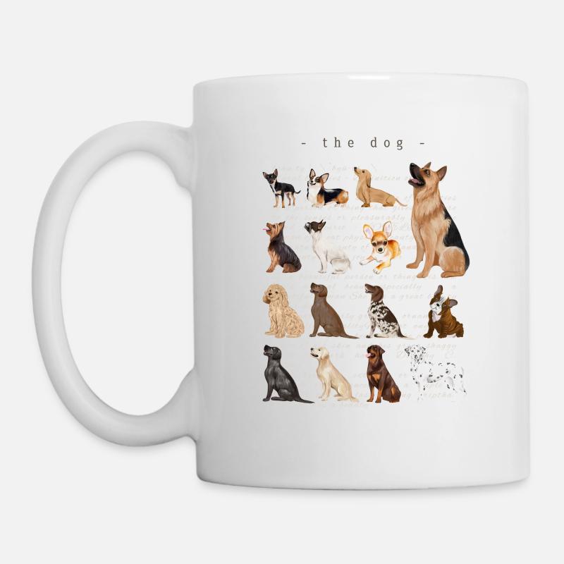 the dog - Mug - white