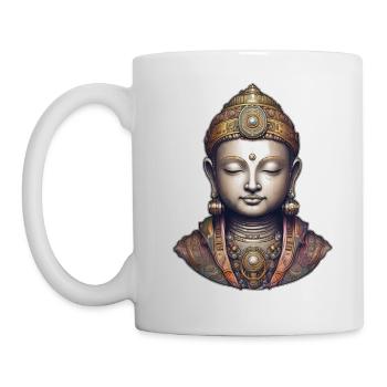 Mystical Spiritual Buddha - Mug - white - Left
