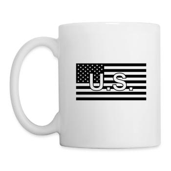 U.S./USA Tactical Flag - Mug - white - Left
