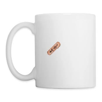Pflaster - Tasse - Weiß - Links