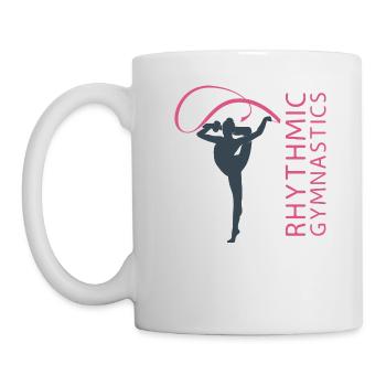 Gymnastique rythmique Gymnastique cadeau sport - Mug blanc - blanc - Gauche