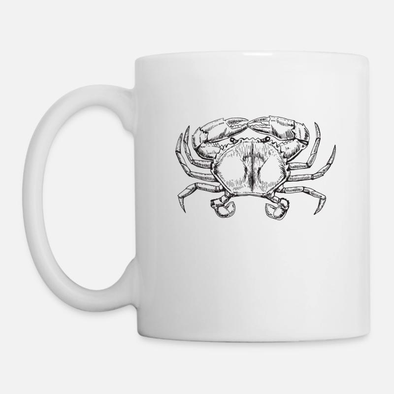 crabe - Mug blanc - blanc