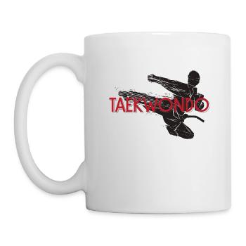 Arts martiaux Tae kwon do cadeau Taekwondo Sport - Mug blanc - blanc - Gauche
