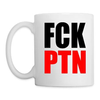 Fck ptn - Mug - white - Left