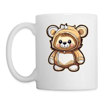 Cute Teddy Bear - Mug - white - Left