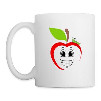 apple trees apple - Mug - white - Left
