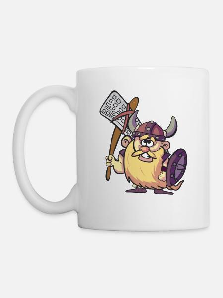 néerlandais Viking - Mug blanc - blanc