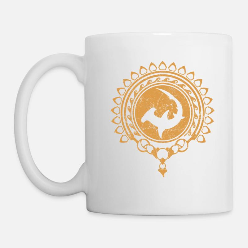 Hammerhai - Tasse - Weiß