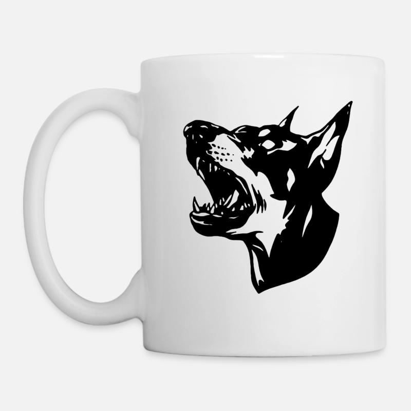 DOG - Mug - white
