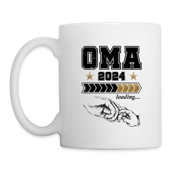 Oma Loading 2024 - Tasse - Weiß - Links