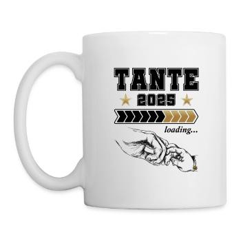 Tante Loading 2025 - Tasse - Weiß - Links