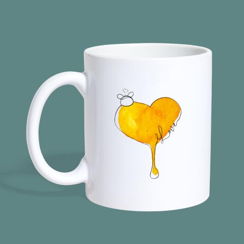 Heart Bee LOVE - Mug blanc