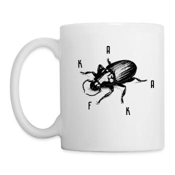 Kafka Franz - Livres - Littérature - Mug blanc - blanc - Gauche