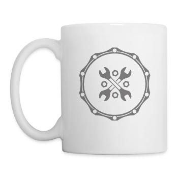 Tuning - Outil - Garage mécatronicien - Mug blanc - blanc - Gauche