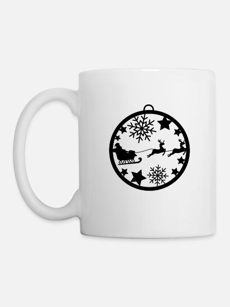 Rudolph Reindeer Moose Christmas Christmas Xmas - Mug - white