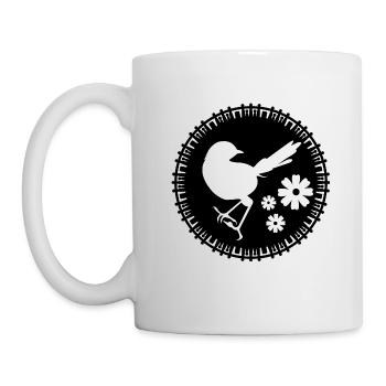 Vogel - Naturschutz Tierfreund - Tasse - Weiß - Links