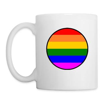 Lgbt - Tasse - Weiß - Links