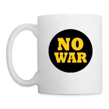 No war - Mug - white - Left