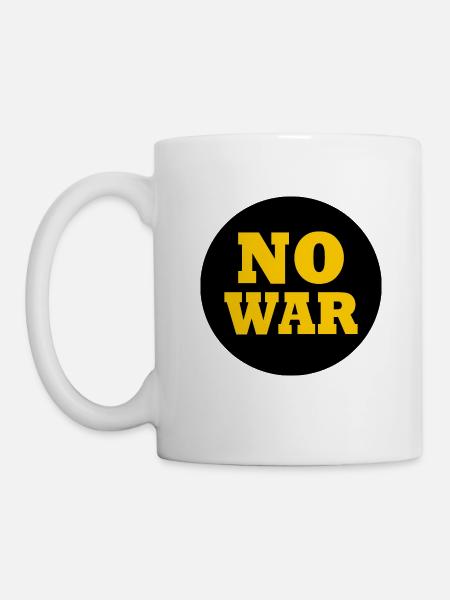 No war - Tasse - Weiß