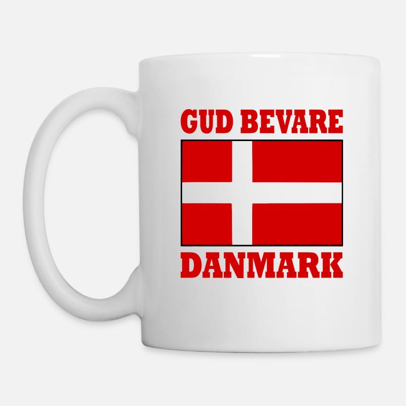 Gud bevare danmark - Tasse - Weiß