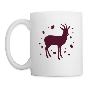 Deer - Forest, Nature, Animal Welfare - Mug - white - Left