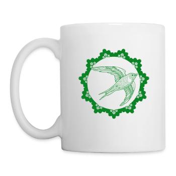 Vogel - Naturschutz Tierfreund - Tasse - Weiß - Links