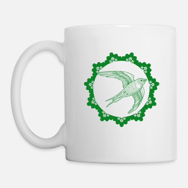 Vogel - Naturschutz Tierfreund - Tasse - Weiß