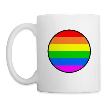 Lgbtq - Tasse - Weiß - Links
