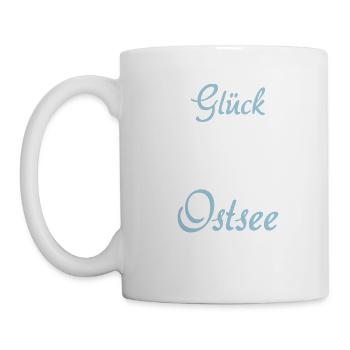 Glück Ostsee - Tasse - Weiß - Links