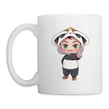 MOSBIES Panda Cosplay Otaku Anime Geschenk - Tasse - Weiß - Links