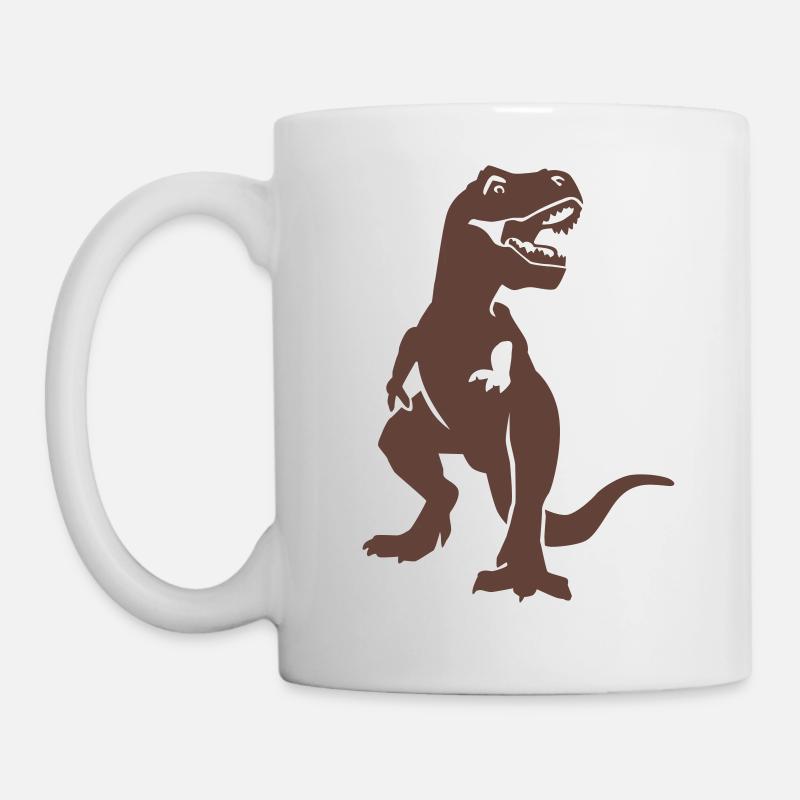 T-Rex - Tasse - Weiß