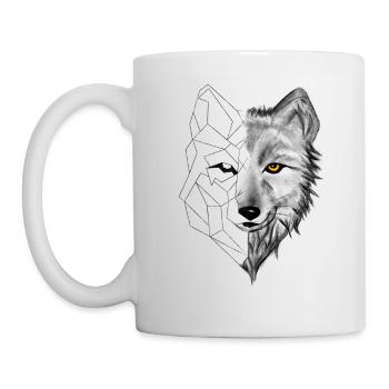 wolf - Mug - white - Left