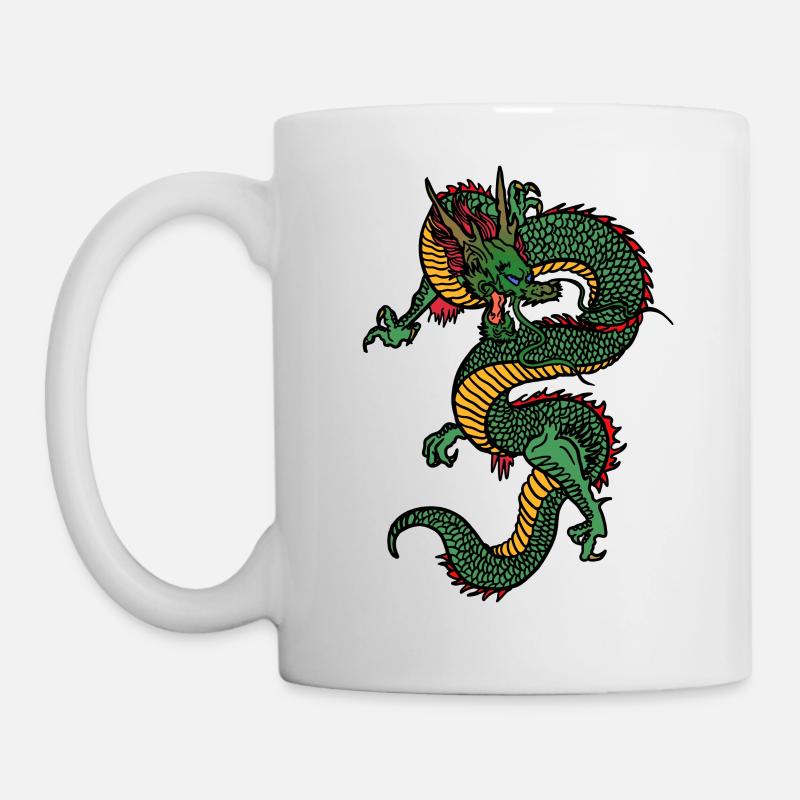 Drache - bestes mythisches Tier - Tasse - Weiß