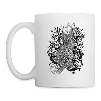 Paradis des chats - Mug blanc - blanc - Gauche